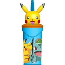 Wasserflasche - Pokémon - Verzerrung - Plastik - 360 ml - Unisex