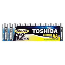12 Pilas Toshiba Alta Potencia AA LR06