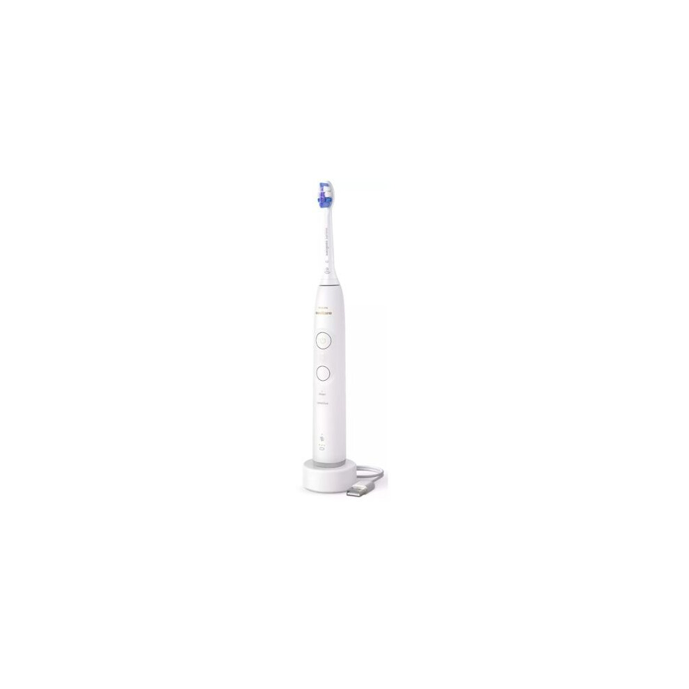 Philips White Toothbrush - Hx7400/01 - Sonicare - Series 6100 - Electric