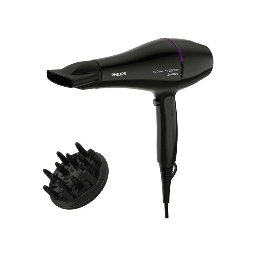 Philips Black Drycare Bhd274/00 Pro Hair Dryer 2200 W