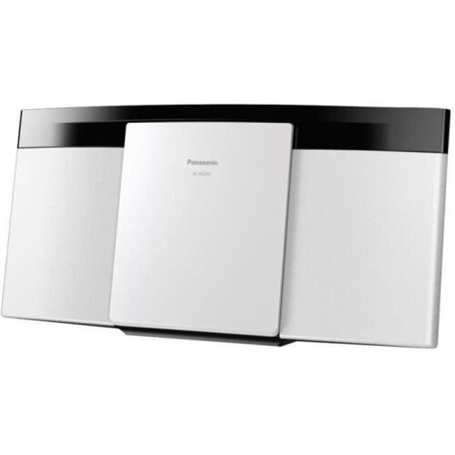 Panasonic Micro-système Panasonic SC-HC200 - 2 x 10 Watt - Blanc - Radio - Bluetooth