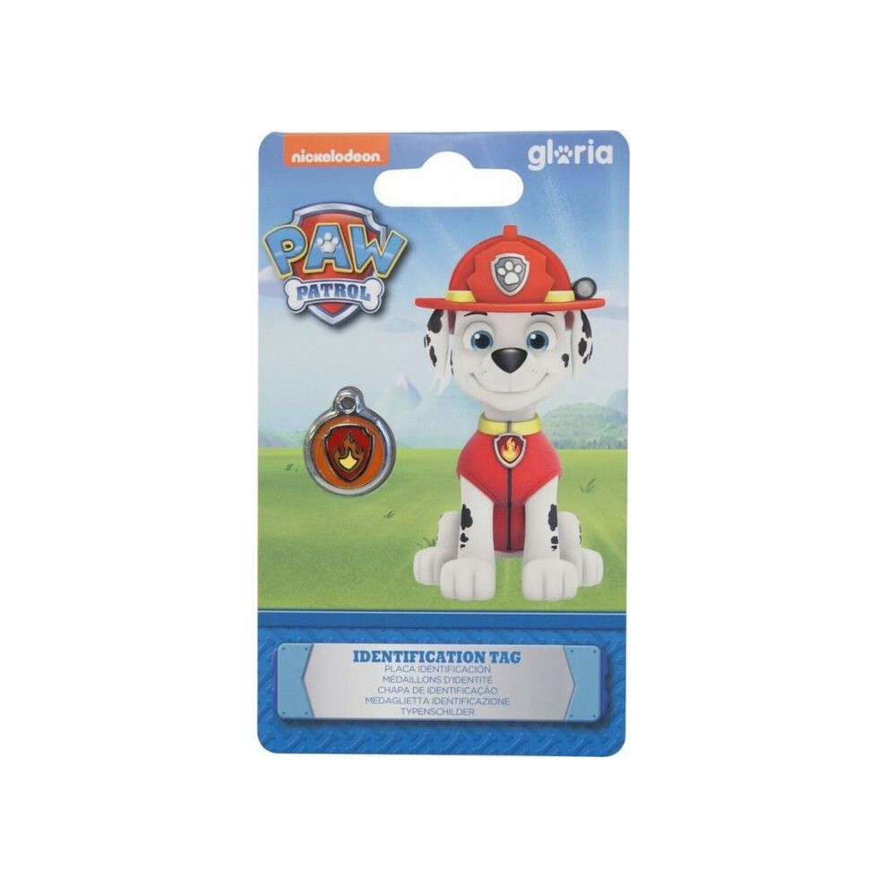 Targhetta Identificativa Per Collana The Paw Patrol Marshall Taglia S-image