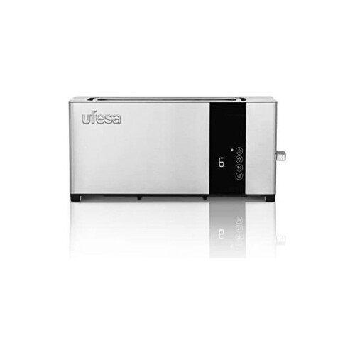 Broodrooster - Ufesa - Plus Delux - Roestvrij staal - 1050W - 1 Extra brede sleuf