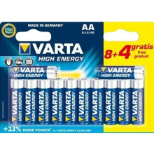 Varta Longlife Power AA Batterien, LR6 - 12er Blister