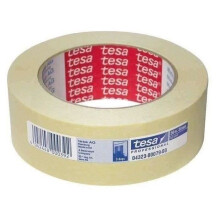 Schutzband für Malerarbeiten - TESA - 50 m x 38 mm - Rückstandsfrei und bruchfest abziehbar - Professionelle Qualität