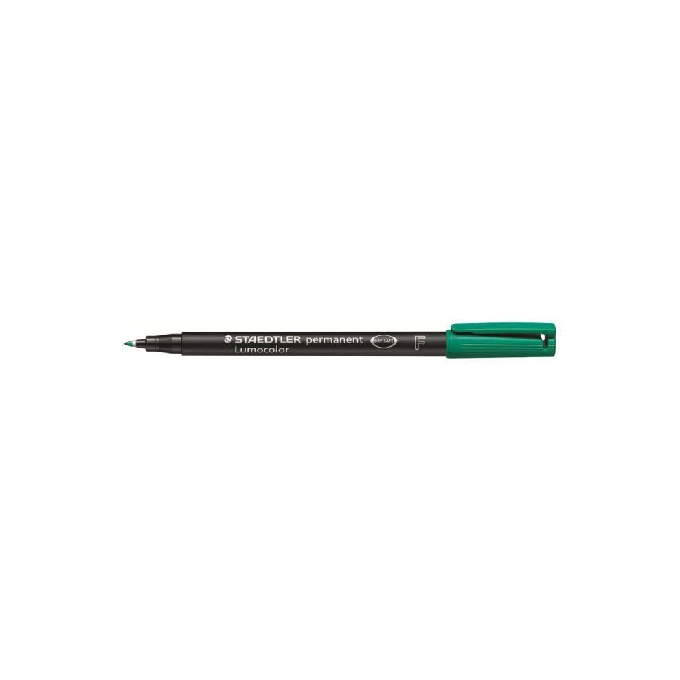 Staedtler Lumocolor 318 Permanent Marker 0.6 Mm Fine Green