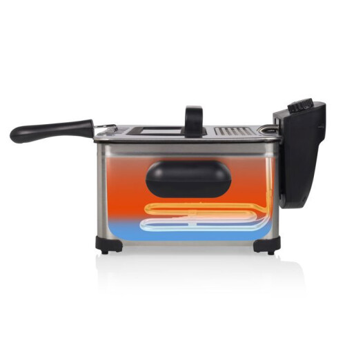Friteuse Tristar FR-6949 2000 W 5 L Acciaio inossidabile Argento 2