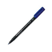 Permanent-Marker für Rückprojektion 0,8mm blau
