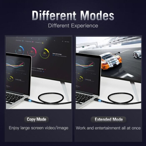 Vention HDMI Cable 3M Black 2