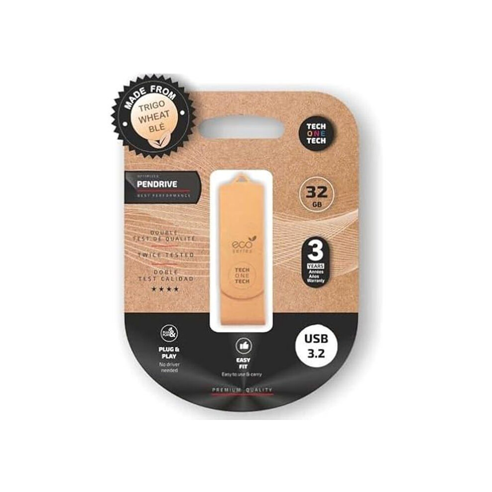 Pendrive 32GB Ecotech Usb 3.2 Tech One Tech