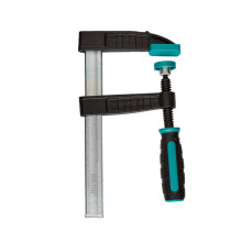 Klem - WOLFCRAFT - 80-150 mm - Staal - Groen - Stevige en nauwkeurige bevestiging