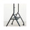 Suporte para TV - TOOQ - IDREAMS - Telas de 37 a 86 polegadas - Capacidade 176 lbs - Rodízios traváveis 6