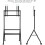 Suporte para TV - TOOQ - IDREAMS - Telas de 37 a 86 polegadas - Capacidade 176 lbs - Rodízios traváveis 2