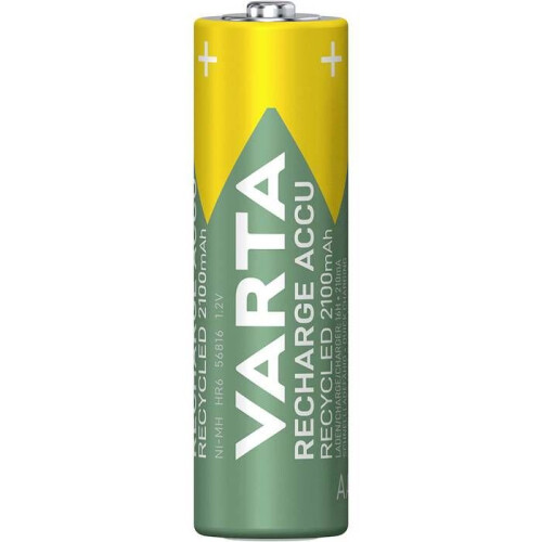 Varta Recycling-Akku AA 2100 mAh 4-teilig 1