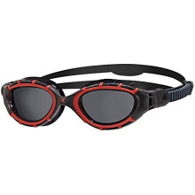 Swimming goggles - ZOGGS - Predator Flex - Polarized - Red/Black/Smoke - Unisex