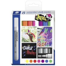 Kreidestift - STAEDTLER - Lumocolor - Spitzenform - Undurchsichtig - Abwischbar