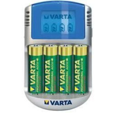 Chargeur d'accus - VARTA - Power-Play + 4 accus R6 2500 mAh Ready2Use - LCD - Adulte