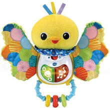 Giocattolo sonoro in tessuto con melodie - VTECH - SONAGLIO UCCELLINO TESSUTO MELODIE