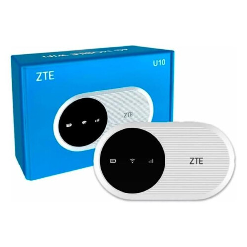 Router - ZTE - U10 - 4G - WiFi 6 - Blanco - Batería 2000 mAh 1