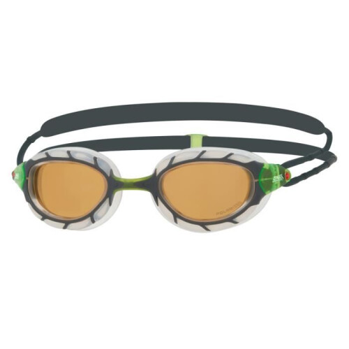 Zoggs Zoggs Predator Polarized Ultra (R) swimming goggles - grey/orange/polarizedcopper/grey - TU