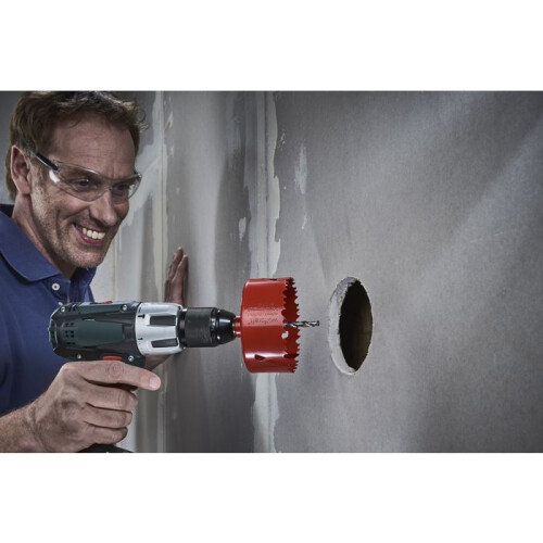 wolfcraft BiM Multi Material Hole Saw - Diameter 65 mm - Cutting depth 40 mm - Centering Drill - WOLFCRAFT 2