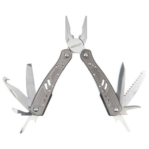 wolfcraft wolfcraft Coltello multifunzionale 13-in-1 con custodia