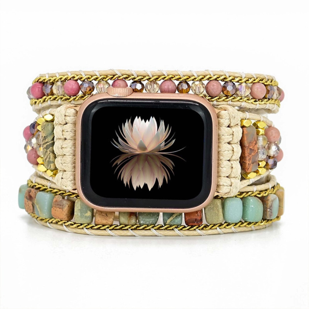 Boho Beads Watch Band Charm Bracelets Beaded Watch 9387669489317