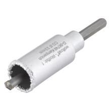 Trépan Maçonnerie - wolfcraft - 3893000 - Ø 33 mm - Snijdiepte 55 mm - Wolfraamcarbide