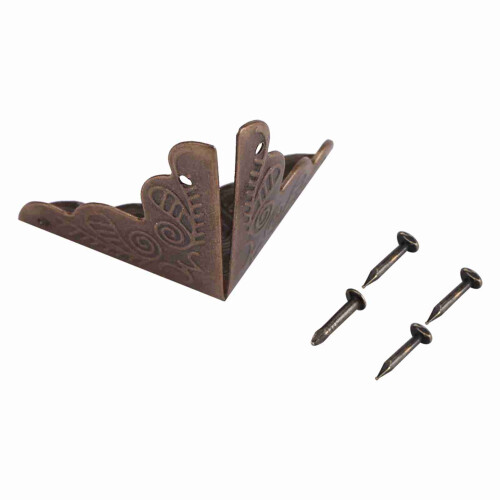 12pcs Wooden Box Jewelry Gift Case Corner 2