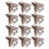 12pcs Wooden Box Jewelry Gift Case Corner 1