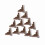 12pcs Wooden Box Jewelry Gift Case Corner 10
