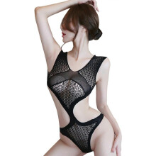 Fishnet Bodysuits See Through Nightdress Erotic Lingerie Pajamas Underwear Gift