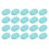20PCS Natural Oval Flat Back Cabochons 18x13mm Egg 3