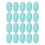 20PCS Natural Oval Flat Back Cabochons 18x13mm Egg 5