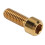 RISK 4 Stück MTB Bremsenschrauben M6x16mm Gold Titanium 6