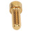 RISK 4 Stück MTB Bremsenschrauben M6x16mm Gold Titanium 11