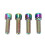 Titanlegierung M6 x 20mm Vorbaubolzen - bunt 4