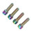Titanlegierung M6 x 20mm Vorbaubolzen - bunt 15