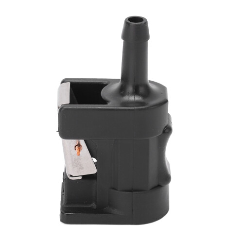 Conector de línea de combustible de ABS negro para tanque de 12L-24L, hembra 2