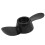 12V/24V 2-Blatt Kunststoffpropeller Schwarz 14,6 cm 7