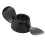 12V/24V 2-Blatt Kunststoffpropeller Schwarz 14,6 cm 5