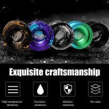 Yoyo Ball aleación de aluminio Yo-Yo 52mm 5 colores