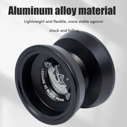 Quiet Stable Aluminum Yoyo with Anodized Finish & 5 Extra Strings 2