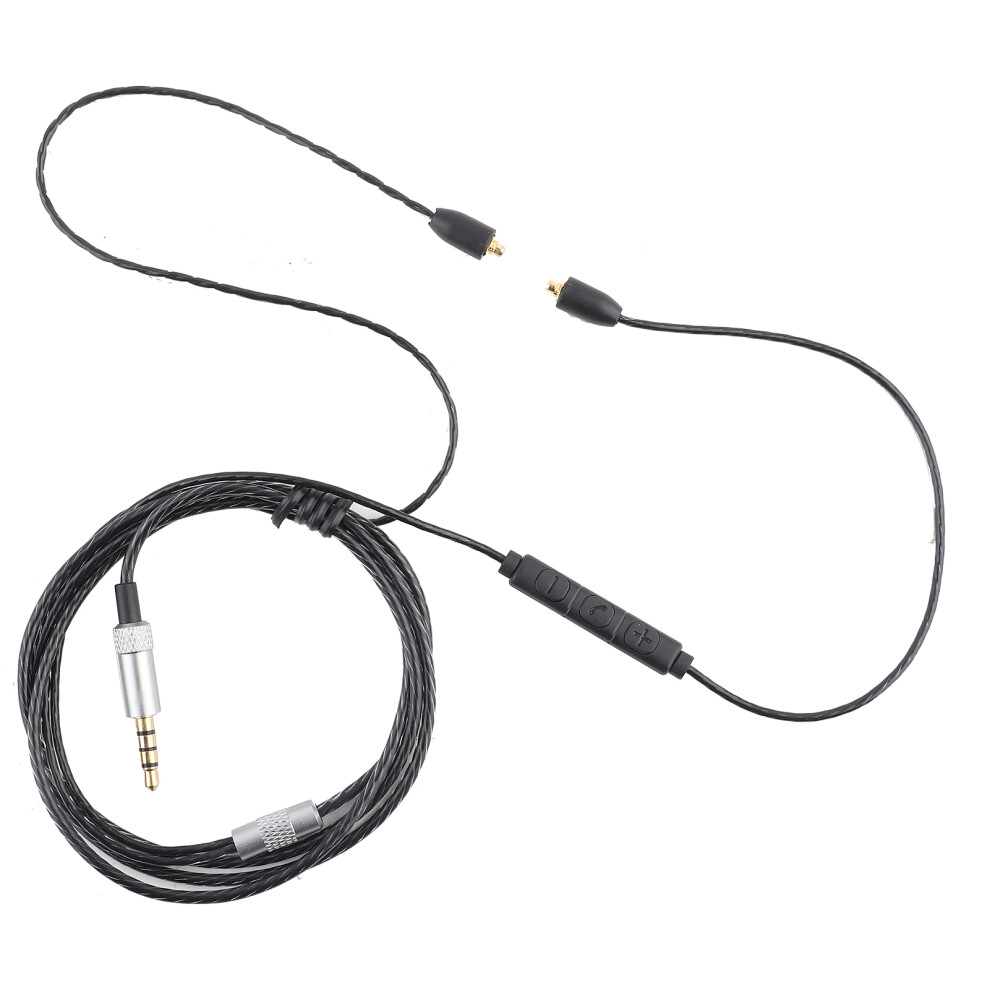 Replace Upgrade Audio Cable 3.5Mm Jack For Mmcx Black/Light 9387669491617