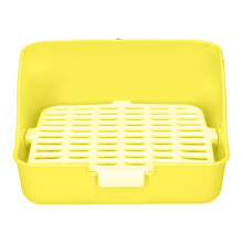 Small Animals Pet Cage Litter Box Toilet Tray Pan