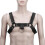 Men's Leather Restraint Chest Harness Suspenders 3