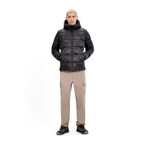 Berghaus (M, Black) Berghaus Mens 2025 Explorer Down Water Resistant Pertex Quantum Insulated Jacket 2