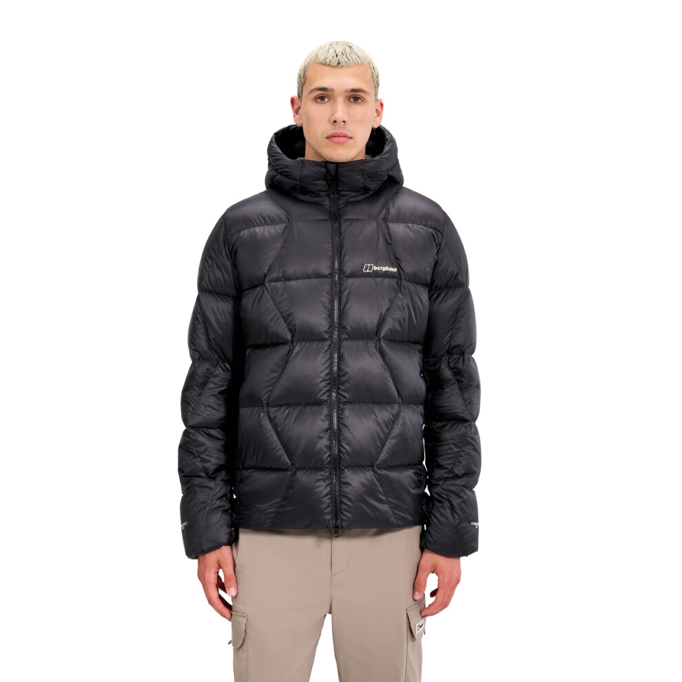 Berghaus (M, Black) Mens 2025 Explorer Down Water Resistant Pertex Quantum Insulated Jacket
