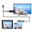 USB HDTV Cable 1080P HD Mirroring and Charging for 12