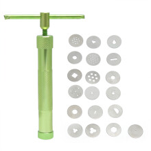 Stainless Steel Green Rotating Squeezer Mud
